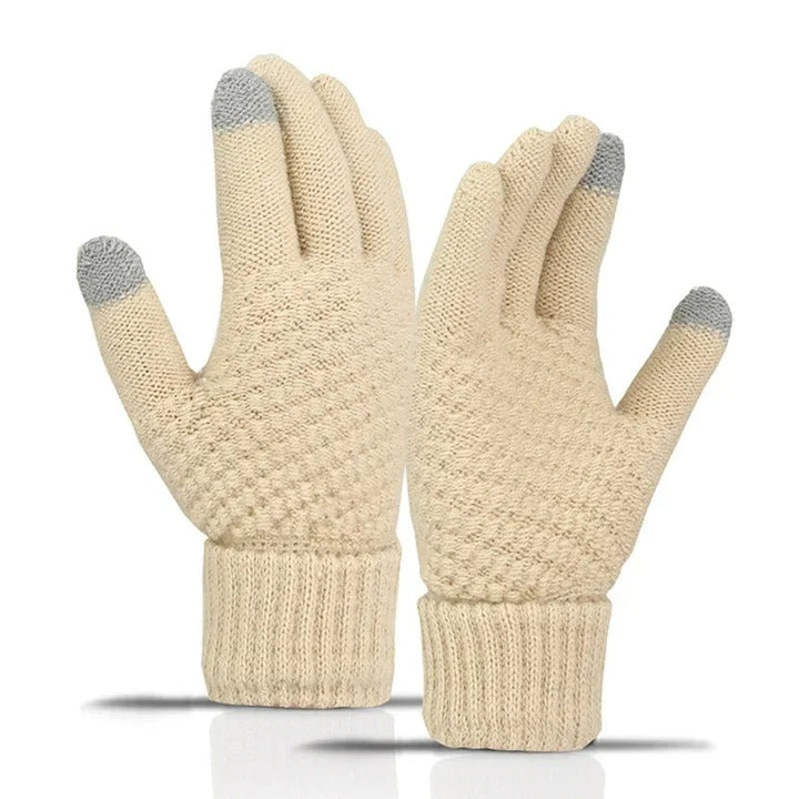 Vinterhandskar i klassisk design, utmärkta för vintermode. Håller dig varm och chic.